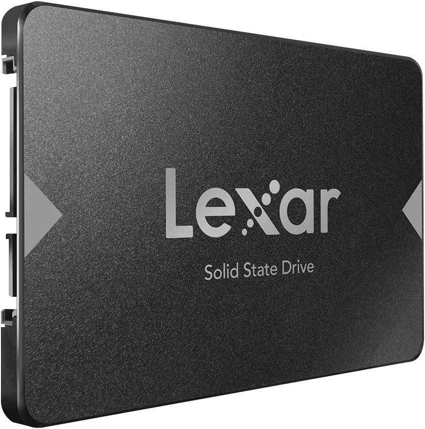 Lexar NS100 128GB 2.5” SATA III Internal SSD, Solid State Drive, Up To 520MB/s Read (LNS100-128RBNA)