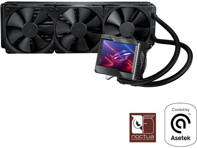 Tarjeta de video ASUS ROG Ryujin II 360 RGB all-in-one liquid CPU cooler 360mm Radiator (3.5&quot; color LCD, 3x Noctua iPPC 2000 PWM 120mm radiator fans, compatible with Intel LGA1700, 1200 and AM4 socket)