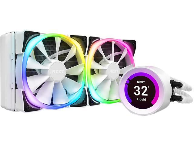 Targeta de video NZXT Kraken Z53 240mm Liquid Cooler with LCD Display LGA 1700 compatible - White