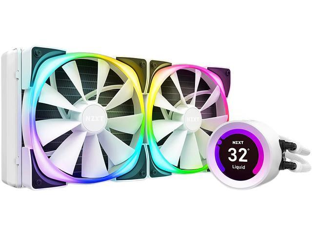 Targeta de video NZXT Kraken Z63 280mm Liquid Cooler with LCD Display LGA 1700 Compatible - White