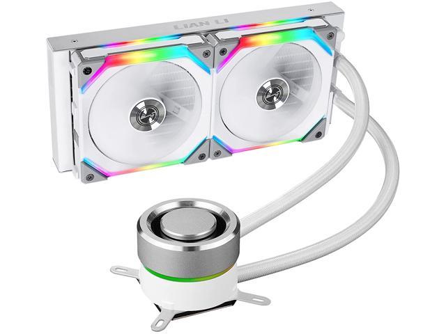 Targeta de video LIAN LI GA-240SLA-LGA 240mm Water Cooler - White (with LGA 1700 Bracket)