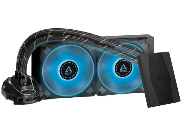 Targeta de video ARCTIC Liquid Freezer II 240 RGB (incl. Controller) - Multi-Compatible All-in-one CPU AIO Water Cooler with RGB, Compatible with Intel &amp; AMD, efficient PWM-Controlled Pump, 200-1800 RPM