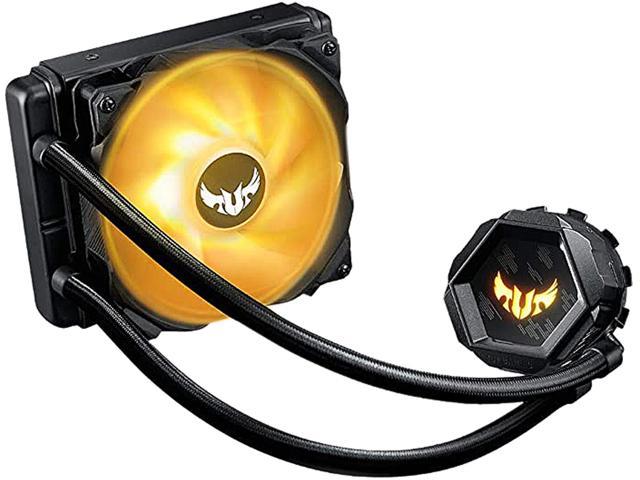 Targeta de video ASUS TUF Gaming LC 120 RGB All-in-one liquid CPU Cooler, Aura Sync, TUF 120mm RGB Radiator Fans with Fan Blade Groove Design LGA 1700 Compatible