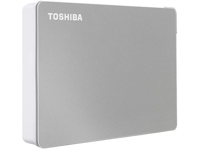 Disco Externo TOSHIBA 4TB Canvio Flex Disco duro externo portátil USB 3.0 Modelo HDTX140XSCCA Plata