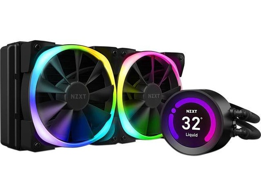 Tarjeta de video NZXT Kraken Z53 240mm Liquid Cooler with LCD Display - Black