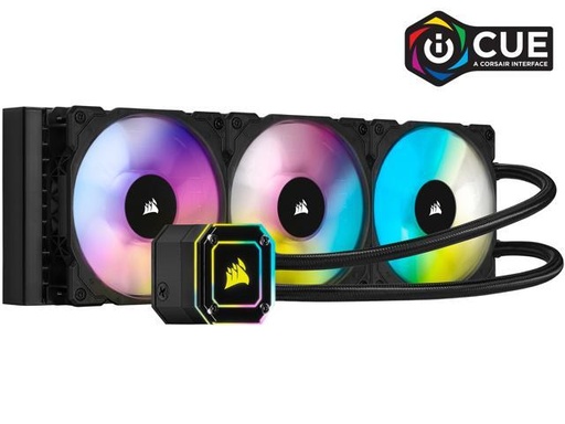 Tarjeta de video CORSAIR iCUE H150i ELITE CAPELLIX Liquid CPU Cooler, CW-9060048-WW LGA 1700 Compatible