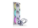 Tarjeta de video LIAN LI GALAHAD AIO 360 RGB UNI FAN SL120 EDITION WHITE , Dual 120mm Addressable RGB Fans AIO CPU Liquid Cooler----GA-360SLA